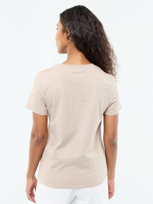 T-shirt in jersey a maniche corte - Kiabi