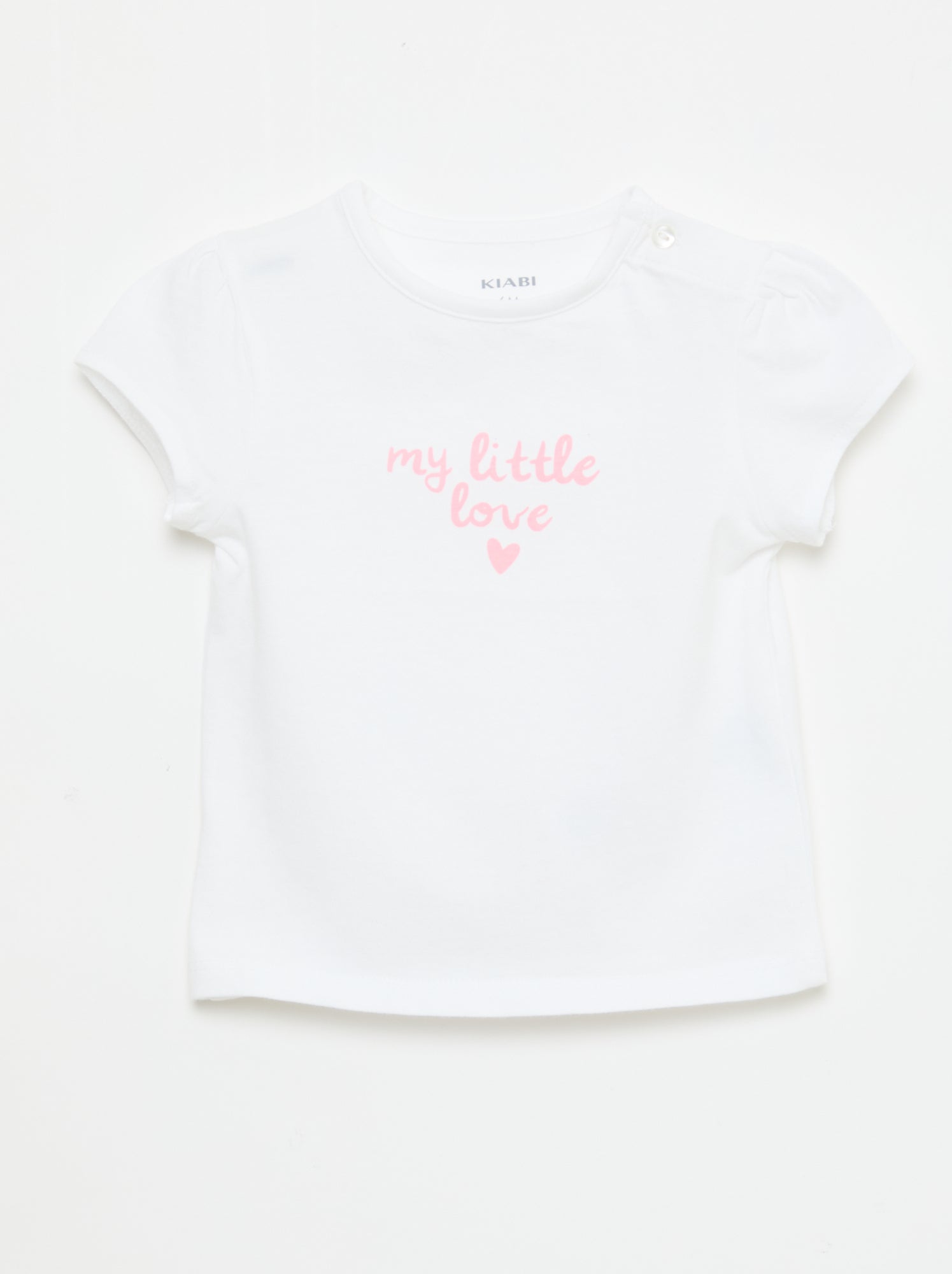 T-shirt in jersey a maniche corte