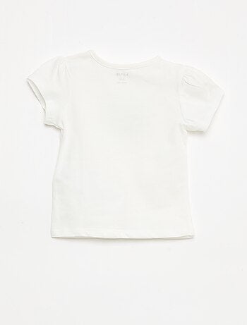 T-shirt in jersey a maniche corte