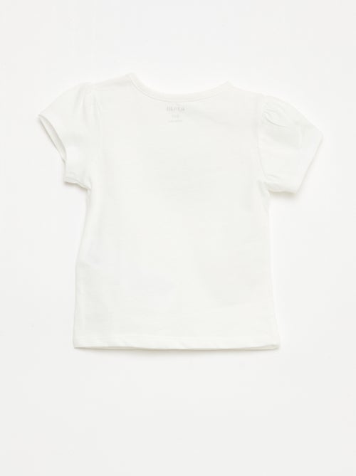 T-shirt in jersey a maniche corte - Kiabi