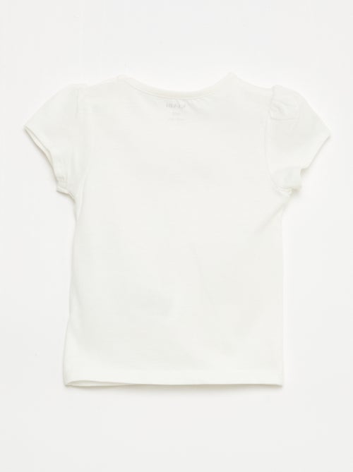 T-shirt in jersey a maniche corte - Kiabi