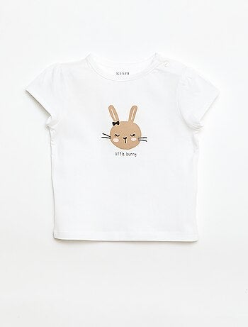 T-shirt in jersey a maniche corte