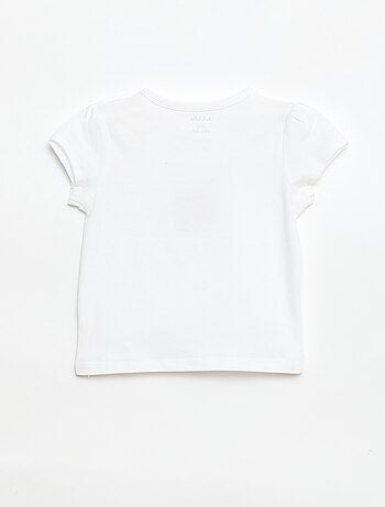 T-shirt in jersey a maniche corte