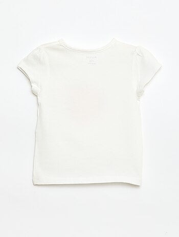 T-shirt in jersey a maniche corte