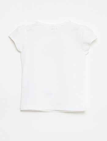 T-shirt in jersey a maniche corte