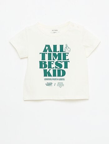 T-shirt in jersey a maniche corte