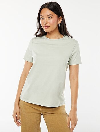 T-shirt in jersey a maniche corte