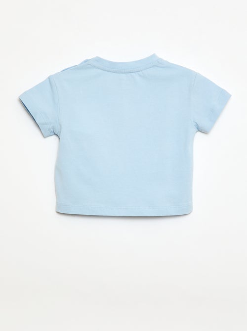 T-shirt in jersey a maniche corte con fiocchi decorativi - Kiabi