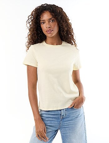 T-shirt in jersey a maniche corte
