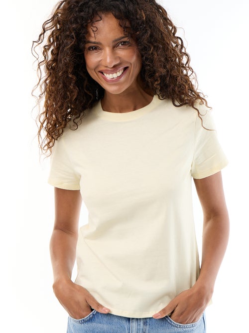 T-shirt in jersey a maniche corte - Kiabi