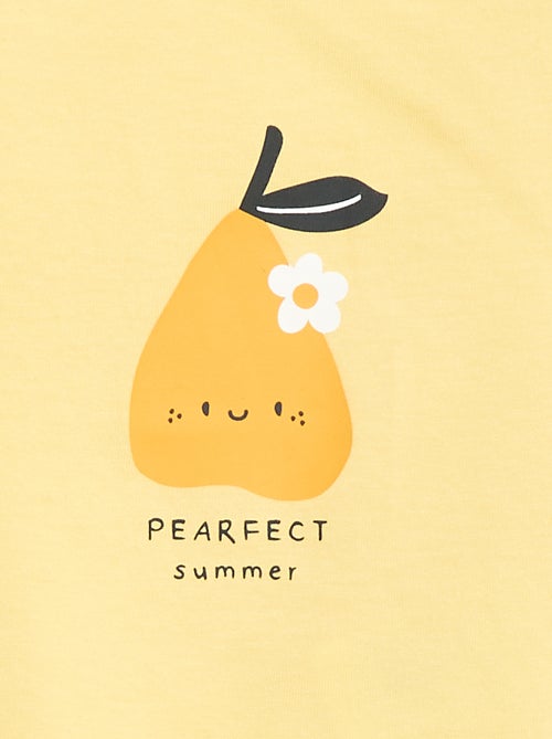 T-shirt in jersey a maniche corte - Kiabi