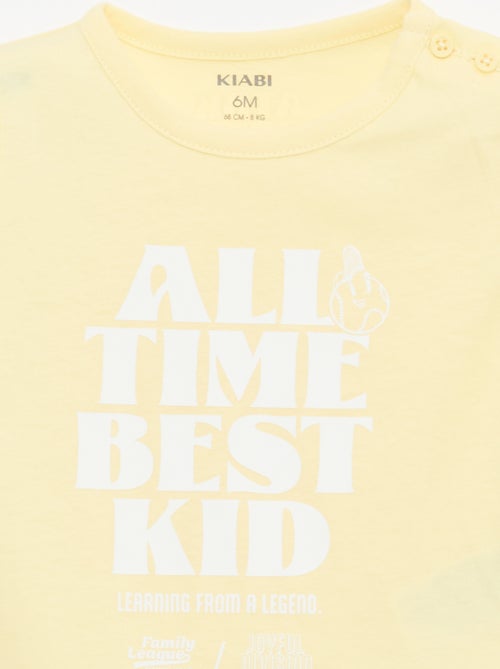 T-shirt in jersey a maniche corte - Kiabi