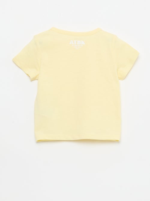 T-shirt in jersey a maniche corte - Kiabi