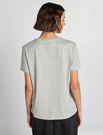 T-shirt in jersey a maniche corte