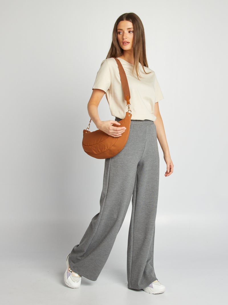 T-shirt in jersey a maniche corte GRIGIO - Kiabi