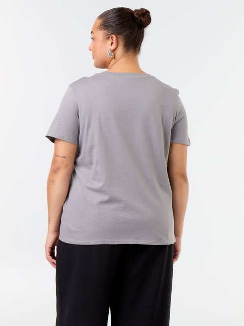 T-shirt in jersey a maniche corte - Kiabi T-shirt in jersey a maniche corte - Kiabi
