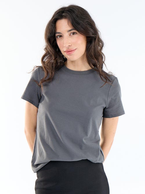 T-shirt in jersey a maniche corte - Kiabi T-shirt in jersey a maniche corte - Kiabi