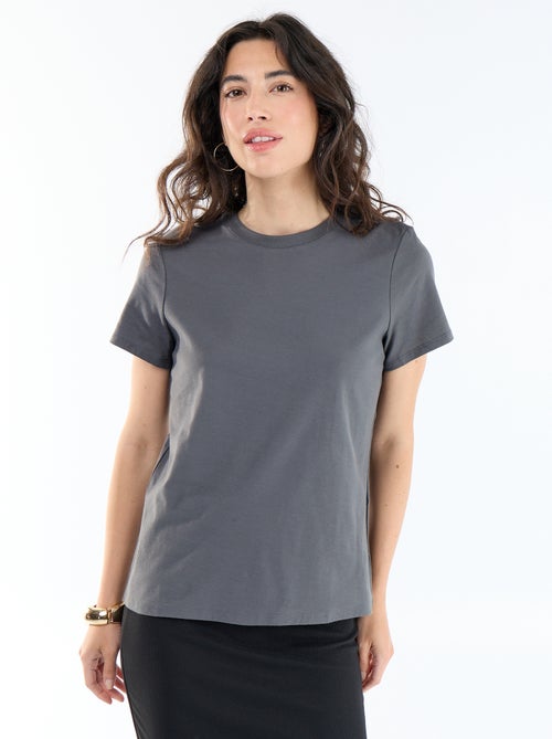 T-shirt in jersey a maniche corte - Kiabi T-shirt in jersey a maniche corte - Kiabi