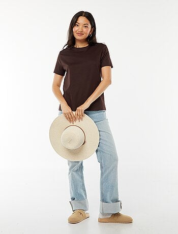 T-shirt in jersey a maniche corte