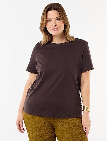 T-shirt in jersey a maniche corte