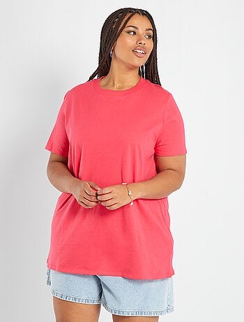 T-shirt in jersey a maniche corte - Kiabi