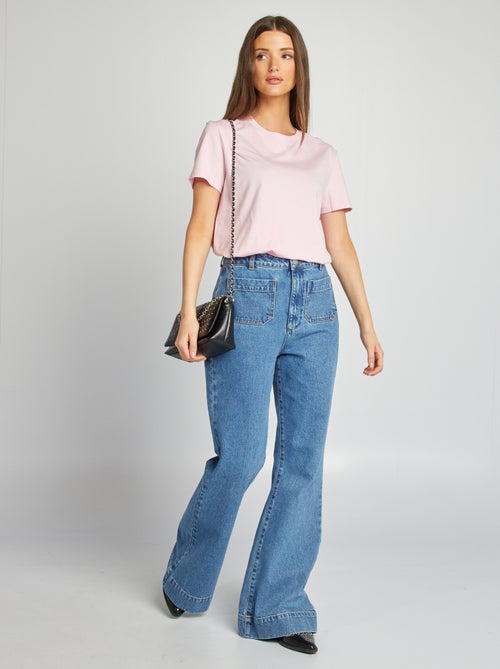 T-shirt in jersey a maniche corte - Kiabi