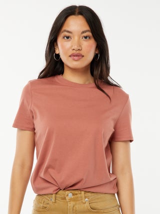 T-shirt in jersey a maniche corte