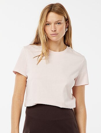 T-shirt in jersey a maniche corte