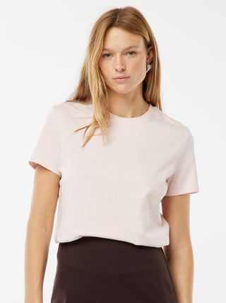 T-shirt in jersey a maniche corte