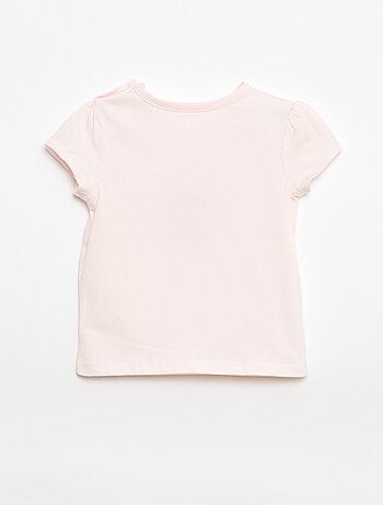 T-shirt in jersey a maniche corte