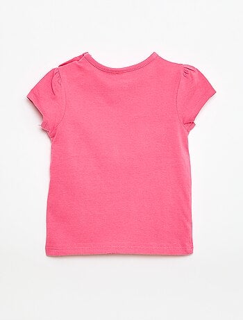 T-shirt in jersey a maniche corte