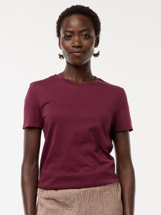 T-shirt in jersey a maniche corte