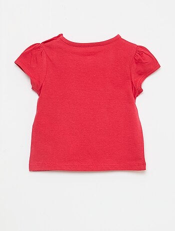 T-shirt in jersey a maniche corte