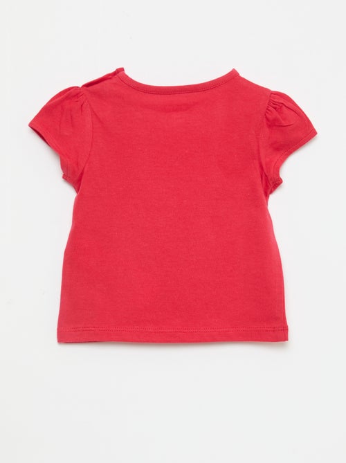 T-shirt in jersey a maniche corte - Kiabi