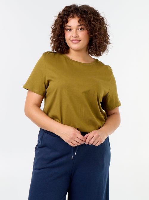 T-shirt in jersey a maniche corte - Kiabi T-shirt in jersey a maniche corte - Kiabi