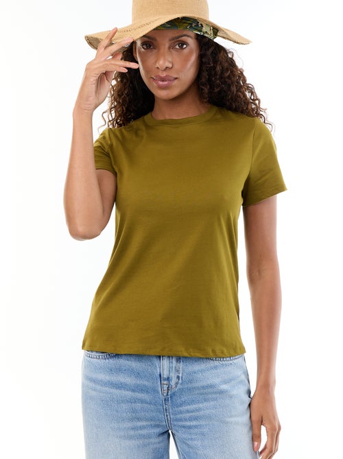 T-shirt in jersey a maniche corte - Kiabi T-shirt in jersey a maniche corte - Kiabi