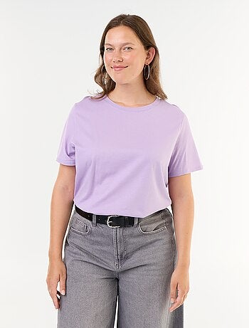 T-shirt t-shirt in jersey a maniche corte - maglia jersey Maniche t-shirt in jersey a maniche corte