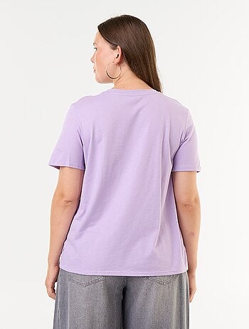 T-shirt t-shirt in jersey a maniche corte - maglia jersey Maniche t-shirt in jersey a maniche corte