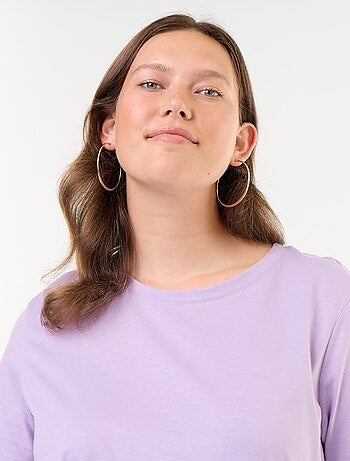 T-shirt t-shirt in jersey a maniche corte - maglia jersey Maniche t-shirt in jersey a maniche corte
