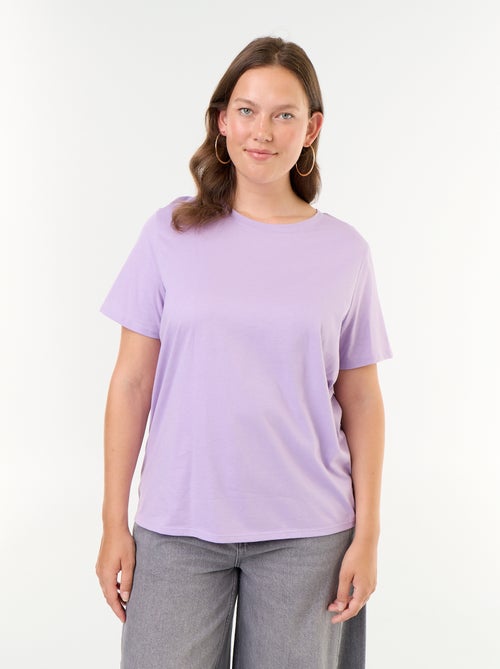 T-shirt in jersey a maniche corte - Kiabi T-shirt in jersey a maniche corte - Kiabi