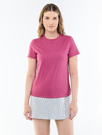 T-shirt in jersey a maniche corte