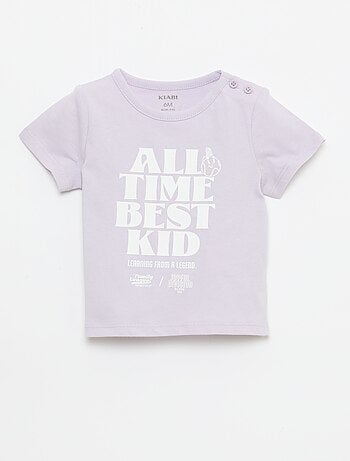 T-shirt in jersey a maniche corte