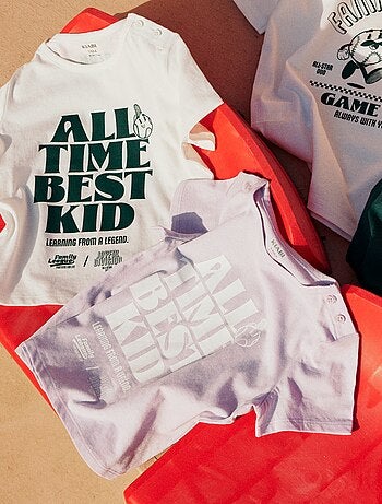 T-shirt in jersey a maniche corte