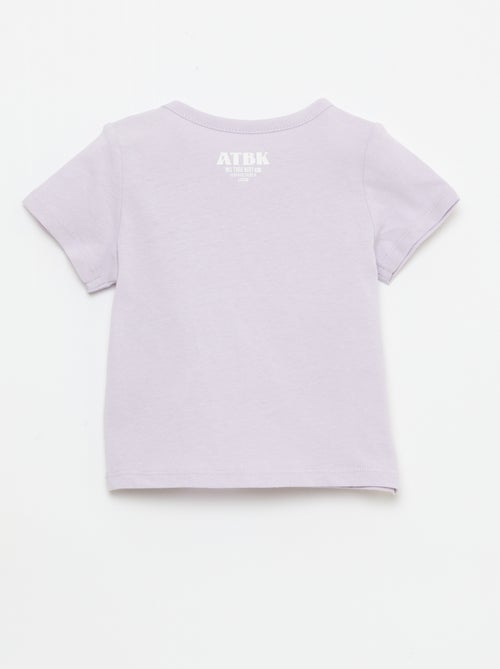 T-shirt in jersey a maniche corte - Kiabi