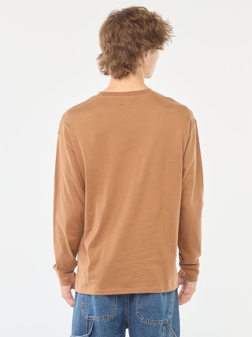 T-shirt in jersey a maniche lunghe - Kiabi