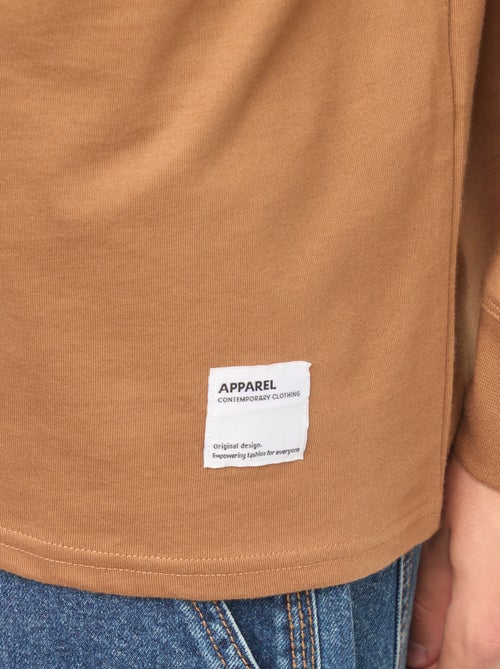 T-shirt in jersey a maniche lunghe - Kiabi