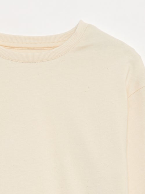 T-shirt in jersey a maniche lunghe - Kiabi