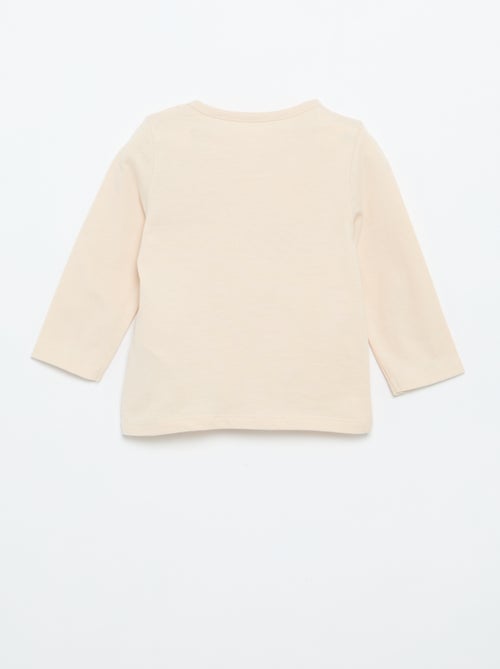 T-shirt in jersey a maniche lunghe - Kiabi