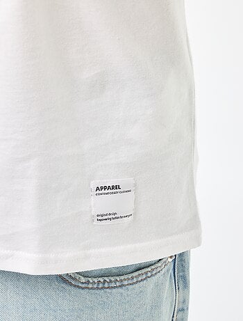 T-shirt in jersey a maniche lunghe