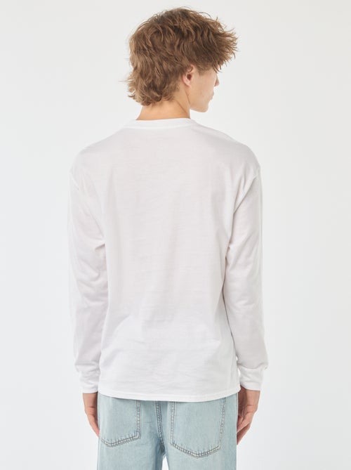 T-shirt in jersey a maniche lunghe - Kiabi